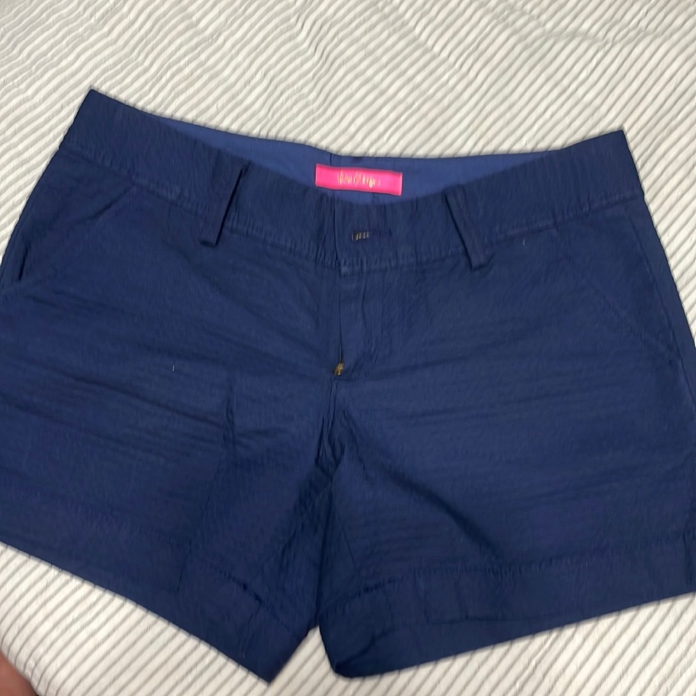 Navy blue Lilly Pulitzer size 2 shorts.